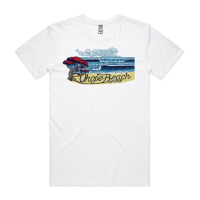 Ohope Beach mens light tee Thumbnail